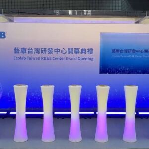 七彩燈球柱